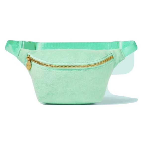 Stoney Clover Lane Handbags - Stoney Clover Lane Terry Cloth Fanny Pack Light Green